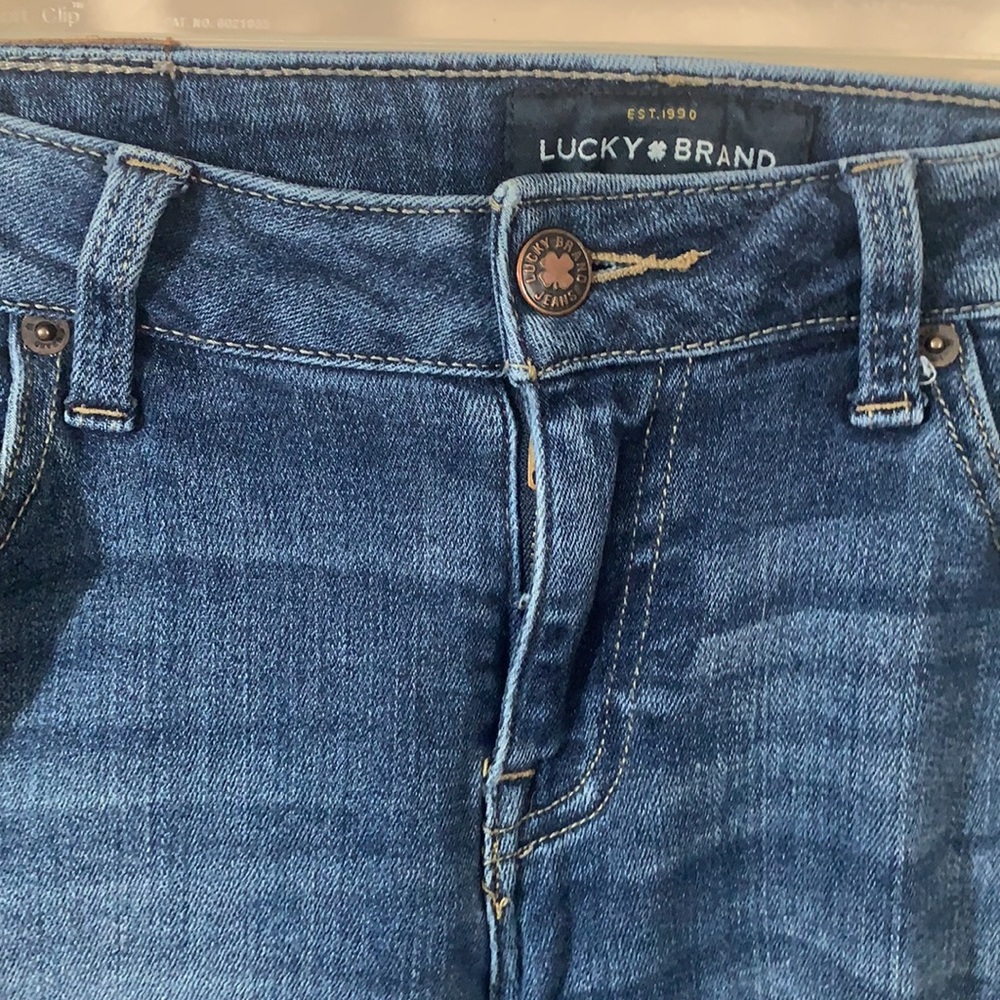 Lucky Brand 🍀Cheville Ankle Light-wash Jeans🥳🛍Host Pick🥳🛍 - Picture 2 of 5